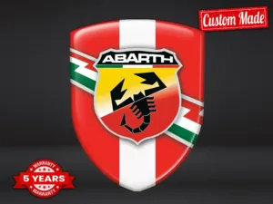 Fiat Abarth Pegatinas Logo Personalizadas Carreras Universal Alta Gama